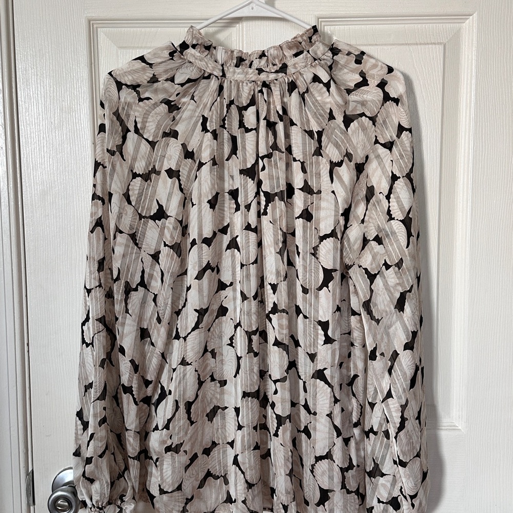 H&M Shell-Print Blouse - Picture 4 of 7